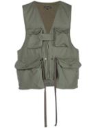 Engineered Garments Game Loose-fit Vest - Green
