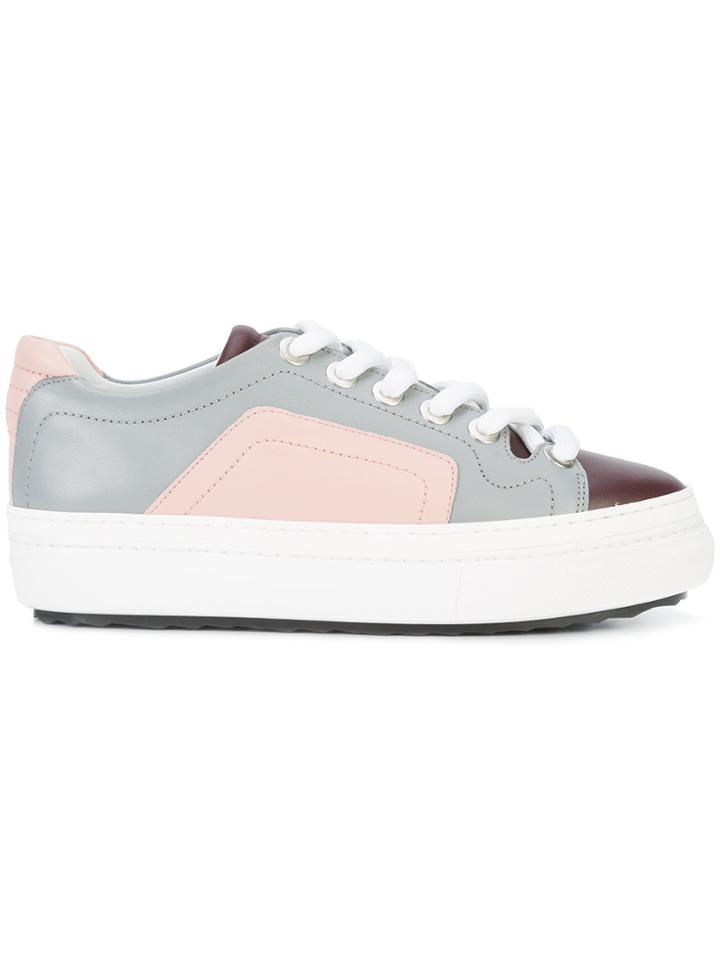 Pierre Hardy Up Lace-up Sneakers - Multicolour