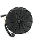 Anya Hindmarch Pillow Clutch In Black Soft Nappa