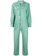 Roseanna Denim Jumpsuit - Green