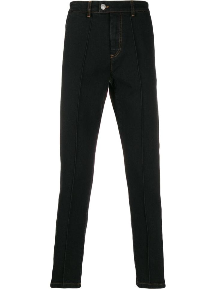 Gcds Appliqué Side Stripe Trousers - Blue
