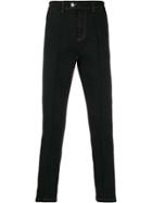 Gcds Appliqué Side Stripe Trousers - Blue