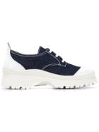 Nicole Saldaña Colour Block Sneakers - Blue