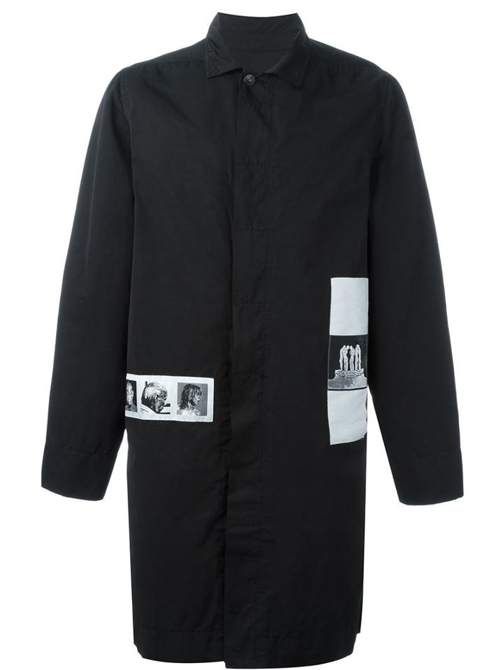 Rick Owens Drkshdw Multi Print Coat