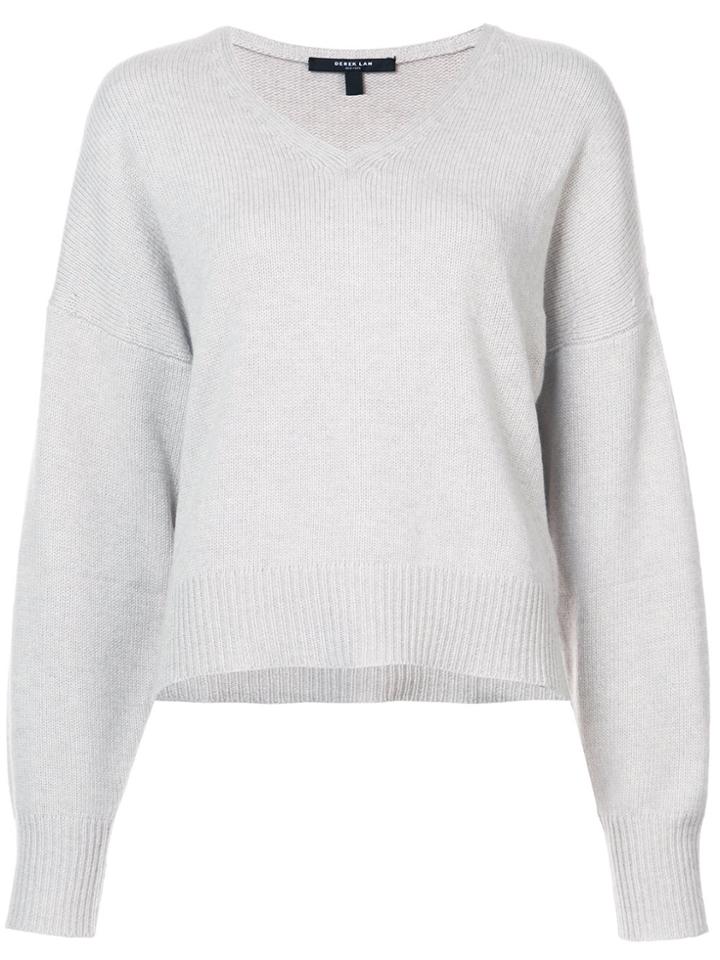 Derek Lam V-neck Sweater - Grey