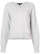 Derek Lam V-neck Sweater - Grey