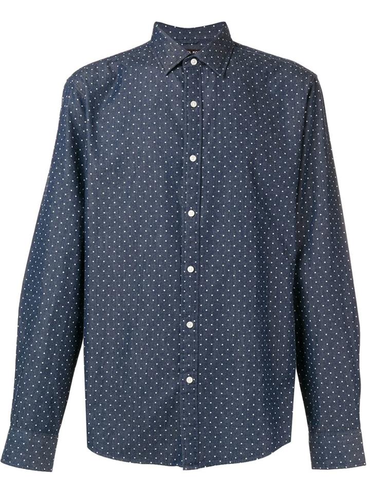 Michael Michael Kors Polka Dot Shirt - Blue
