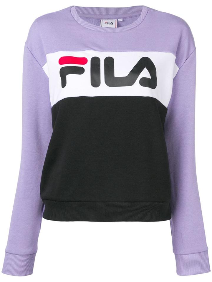 Fila Crew Neck Sweater - Purple