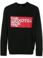 Neil Barrett The Visionary Mind Sweatshirt - Black