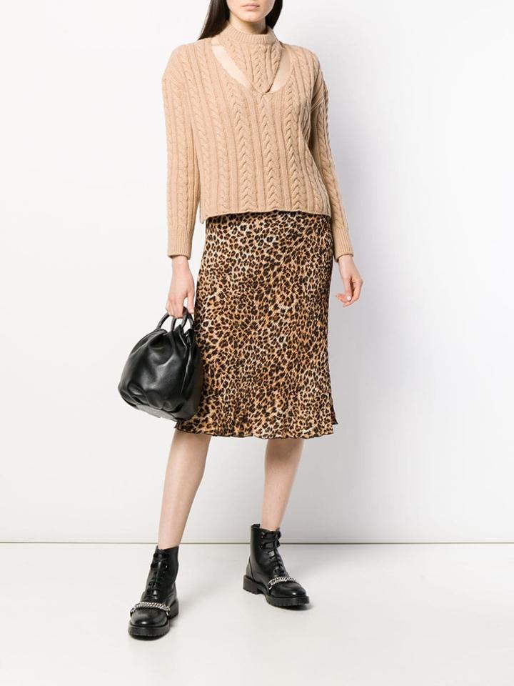 Mrz Cut Out Jumper - Neutrals
