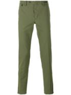 Pt01 - Slim-fit Trousers - Men - Cotton/spandex/elastane - 52, Green, Cotton/spandex/elastane