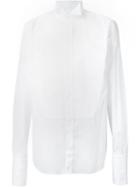 Brioni Classic Shirt, Men's, Size: 43, White, Cotton