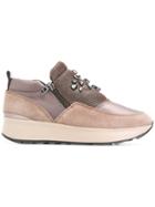 Geox Zipped Sneakers - Nude & Neutrals