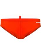 Dsquared2 Logo Swimming Trunks - Yellow & Orange