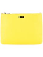 H Beauty & Youth Zip Wallet - Yellow & Orange