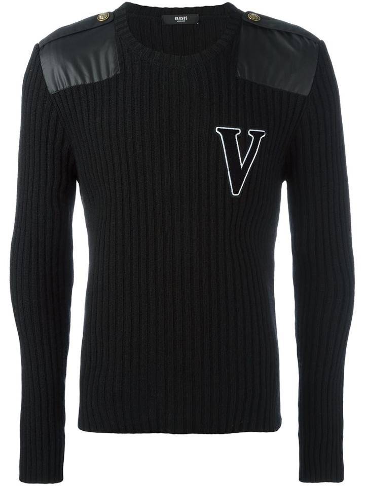 Versus Ribbed Jumper