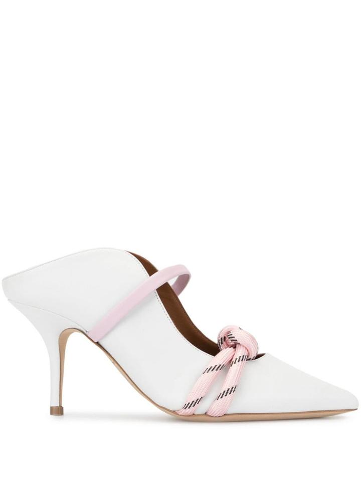 Malone Souliers Farrah Luwolt 70 Pumps - White