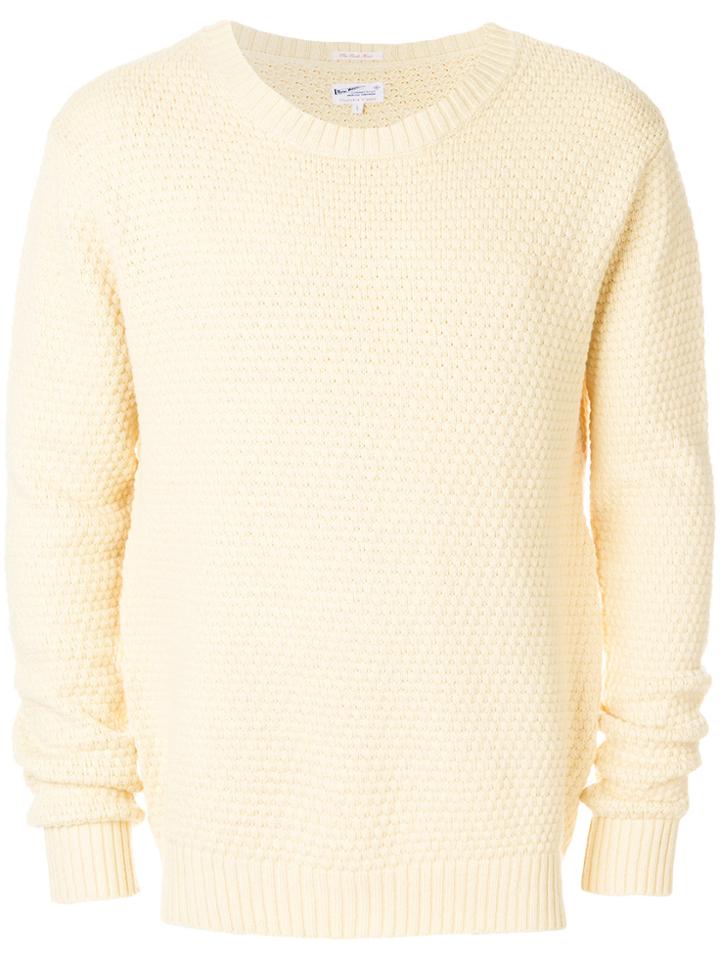 Gant Rugger The Tuck Knit Jumper - Nude & Neutrals