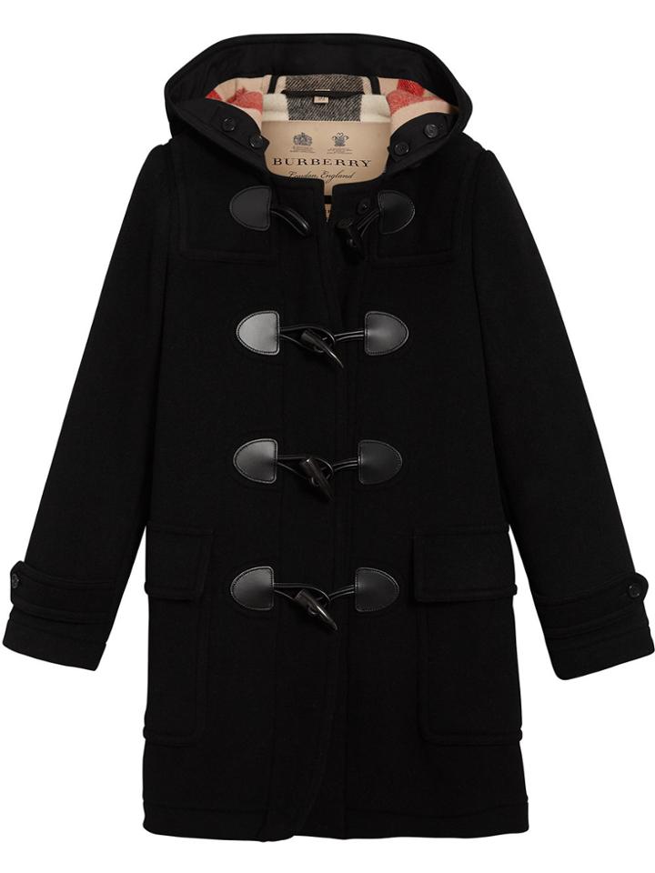 Burberry Mersey Duffle Coat - Black