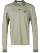 Cp Company Chest Logo Polo Shirt - Green