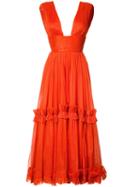 Maria Lucia Hohan - Polynesia Evening Dress - Women - Silk - 38, Red, Silk