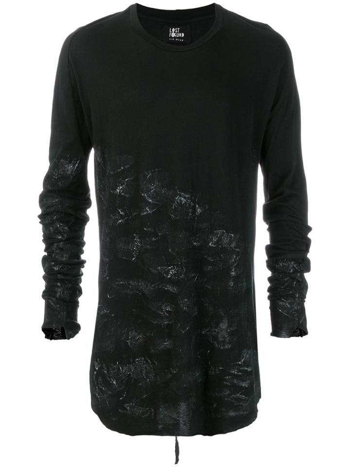 Lost & Found Ria Dunn Long Sleeve T-shirt - Black