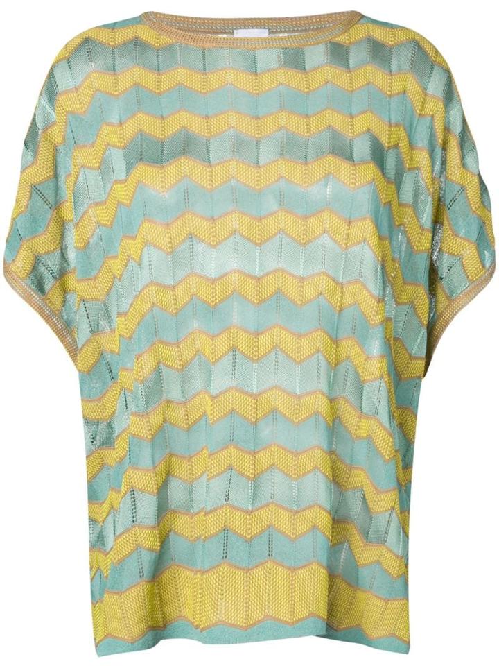 M Missoni Loose Fit T-shirt - Yellow