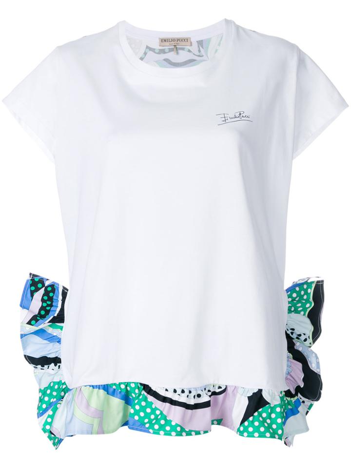 Emilio Pucci Layered T-shirt - White