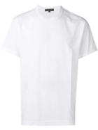 Comme Des Garçons Homme Plus Slashed Crew Neck T-shirt - White