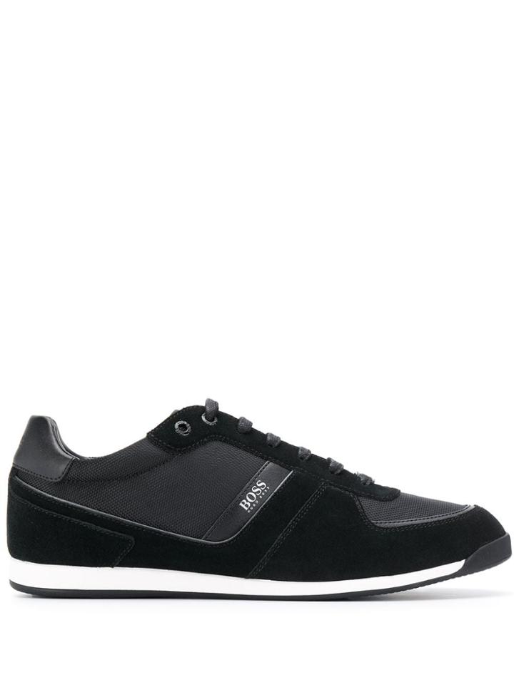 Boss Hugo Boss Low-profile Technical Sneakers - Black
