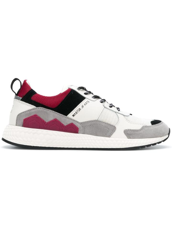 Moa Master Of Arts Futura Colour Block Sneakers - White