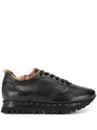 Kennel & Schmenger Fur-lined Trainers - Black
