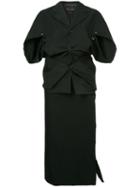 Comme Des Garçons Pre-owned Jacket And Skirt Suit - Black