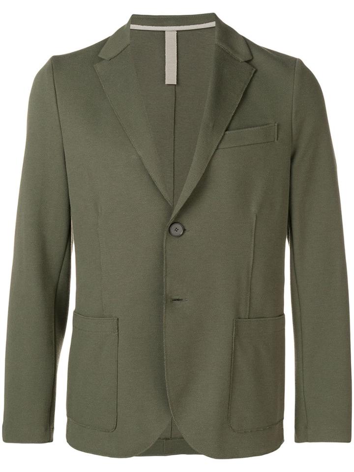 Harris Wharf London Single-breasted Blazer - Green