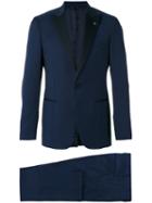 Lardini - Formal Suit - Men - Polyester/cupro/viscose/wool - 54, Blue, Polyester/cupro/viscose/wool