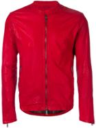 Giorgio Brato Round-neck Zip Jacket - Red