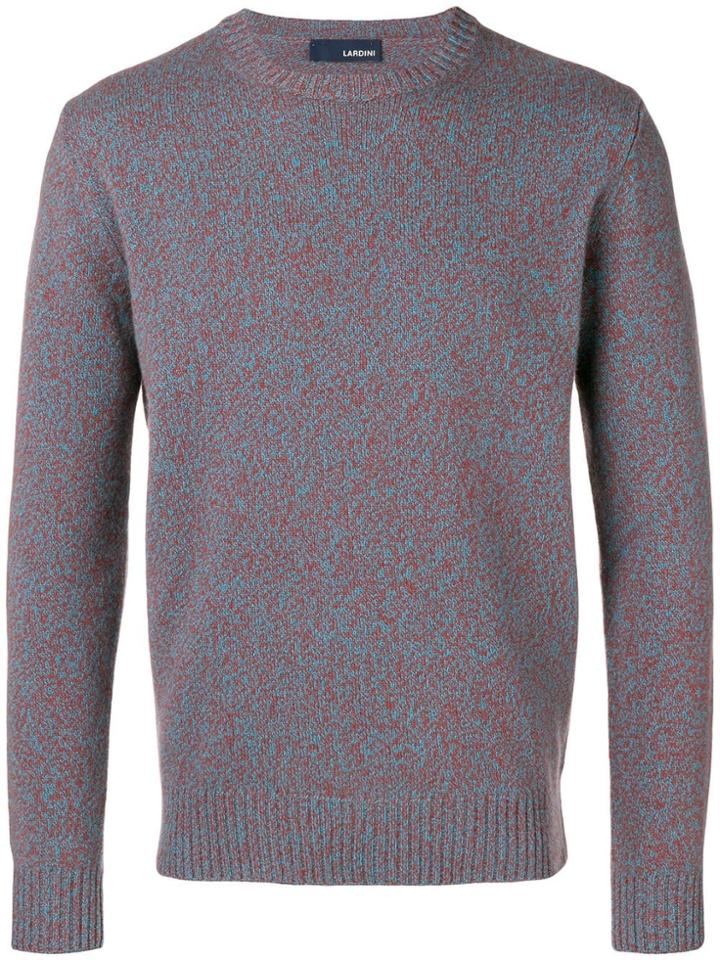 Lardini Round Neck Jumper - Brown