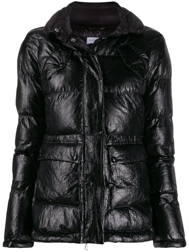 Patrizia Pepe Padded Coat - Black