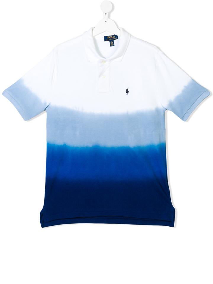 Ralph Lauren Kids Gradient Polo Shirt - White