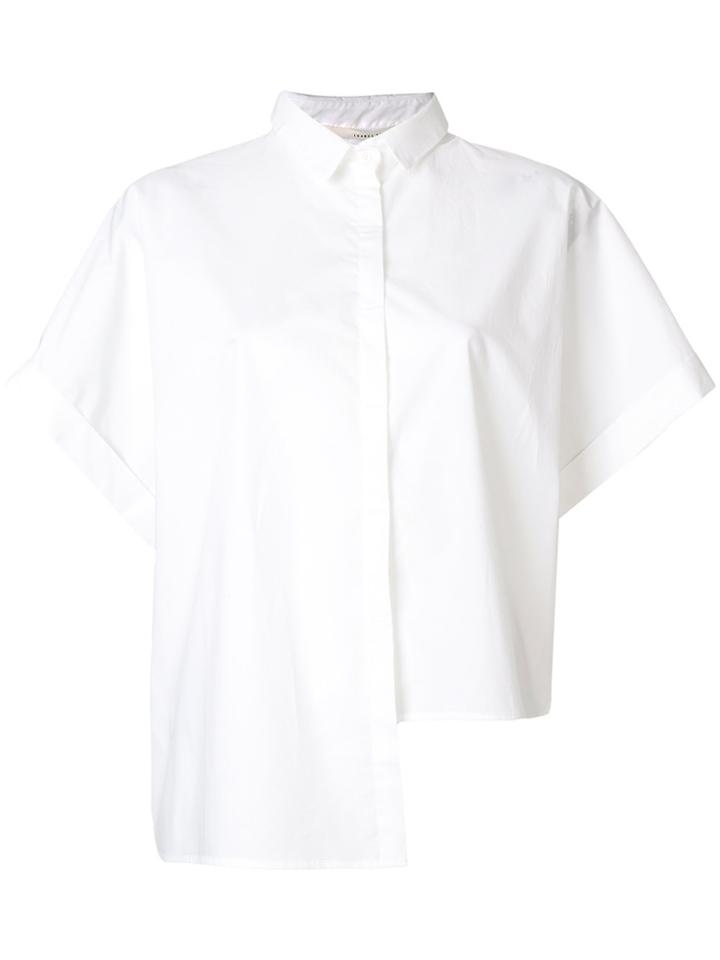 Isabel Benenato Short-sleeved Shirt - White