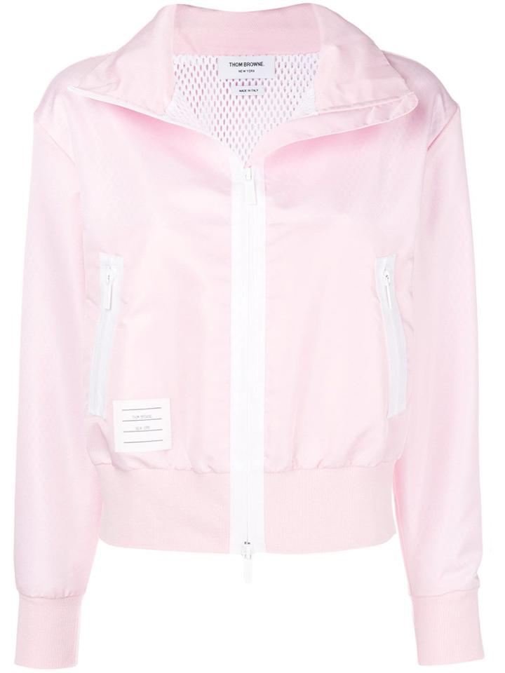 Thom Browne Zipped Parka - Pink