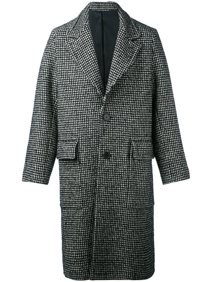 Ami Alexandre Mattiussi Two Buttons Coat - Black