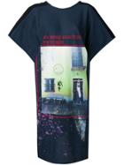 Barbara Bologna Graphic Print Jersey Dress - Blue