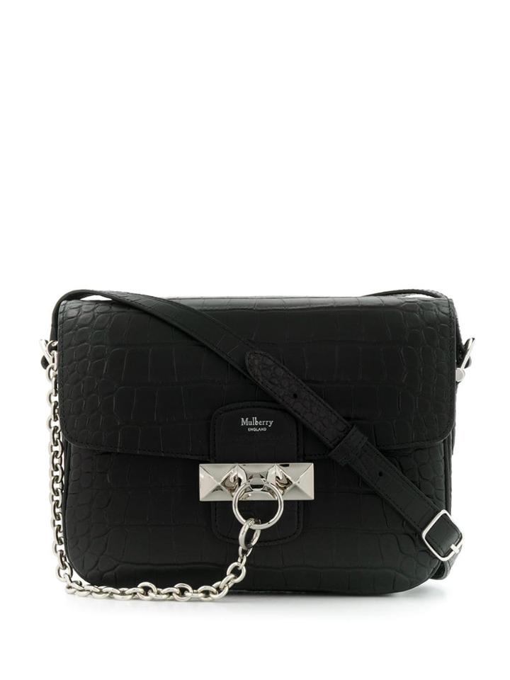 Mulberry Keeley Satchel Matte Bag - Black