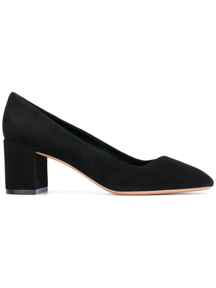Salvatore Ferragamo Block Heel Pumps - Black