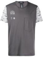 Stone Island Shadow Project Colour-block T-shirt - Grey