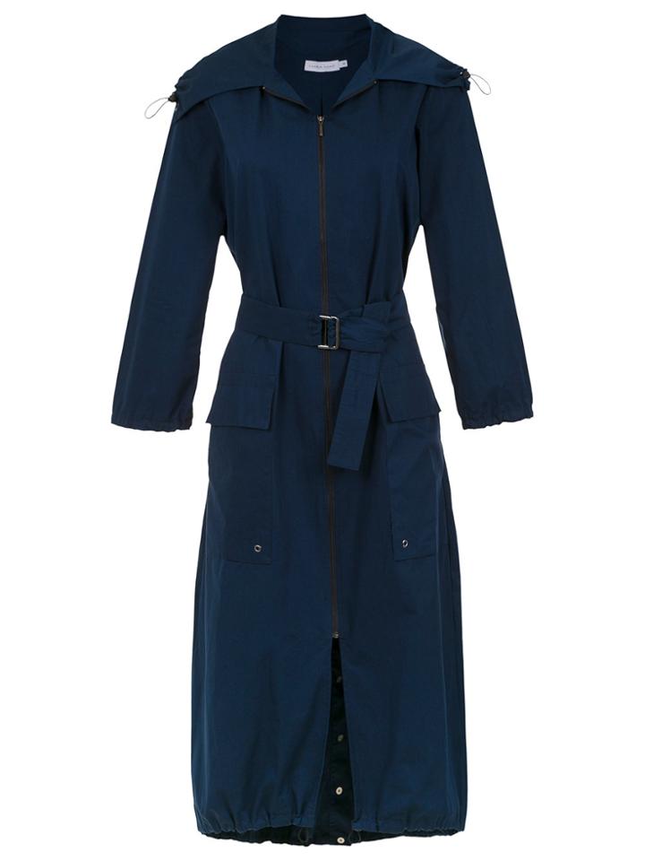 Mara Mac Belted Midi Dress - Blue