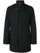 Fay Single Breasted Jacket, Men's, Size: Xl, Blue, Polyester/polyamide/polyurethane