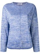 Dondup Oversized Sweatshirt, Women's, Size: Medium, Blue, Viscose/polyester/nylon