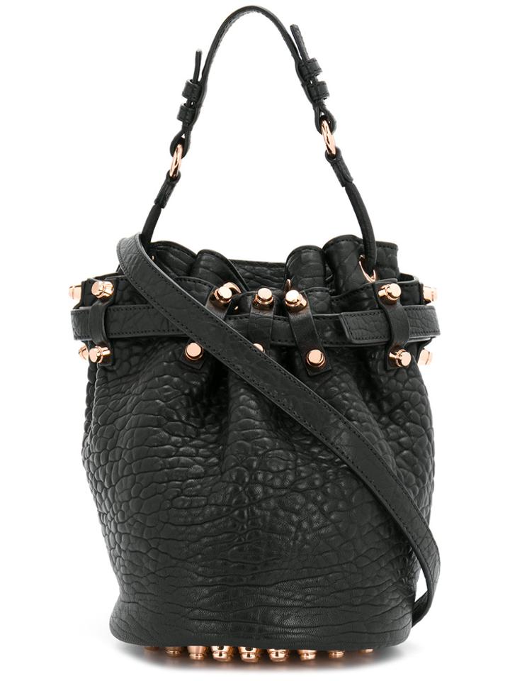 Alexander Wang Diego Bucket Crossbody Bag - Black